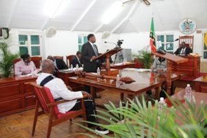 Minister responsible for Posts in the Nevis Island Administration Hon. Troy Liburd